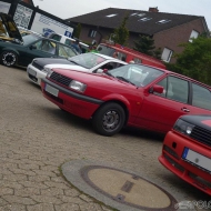 Langsam füllte sich die Parade mit 13 Polos