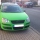 Volkswagen VW Polo 9N3 Sportline Modelljahr 2007 mit der Motorisierung 1.9L TDI - 96 kW (130 PS) in der Farbe schwarz metallic, grün foliert vom Mitglied Birnchen aus Dortmund