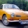 Gastfahrzeug Volkswagen Typ 14, Karmann Ghia Coupé Modelljahr 1970 mit der Motorisierung 50 PS in der Farbe Signalorange (L20E) und Hellelfenbeinweiß (L80E) vom Mitglied Orangina aus Berlin
