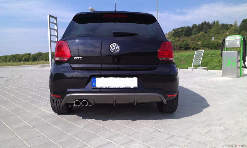 Mit neuer Abgasanlage ab Kat