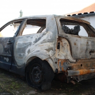 Advent, Advent der Polo brennt.....Ruhe in Frieden kleiner Hexenbesen  von Bonay