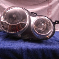 Polo 9N serienmäßiger Hauptscheinwerfer (VALEO) original Leuchtmittel 