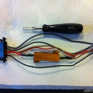 Verkabelung des LED-RL Adapters bei Fahrzeugen mit ESP