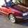 Gastfahrzeug Volkswagen Golf 3 CL CL Modelljahr 1996 mit der Motorisierung 1,6 Liter 8V in der Farbe Weinrot vom Mitglied BoeseMieze aus Orsingen