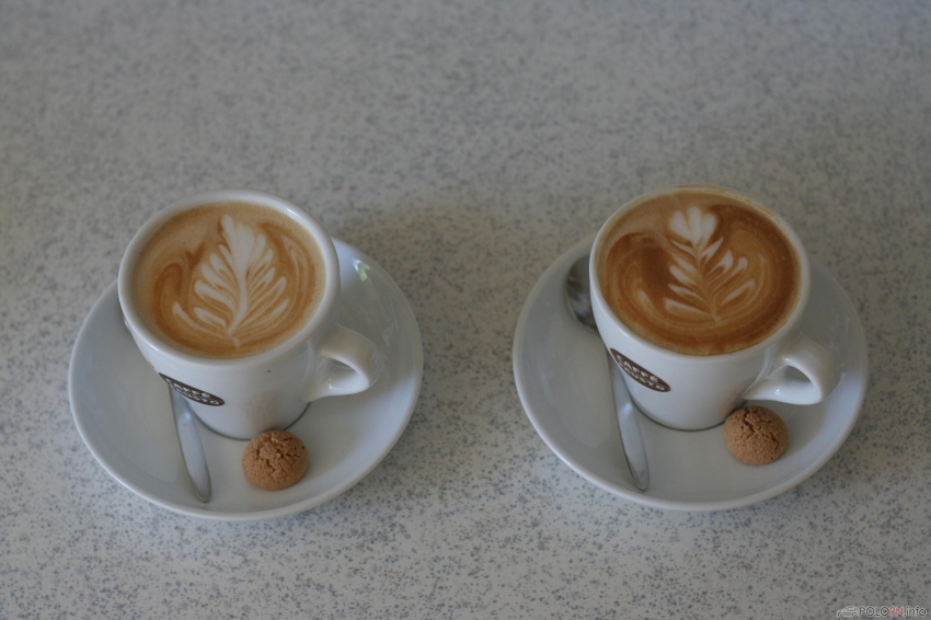 Schoen eingeschuettet, Latte-Art