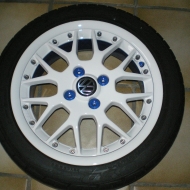 Die aktuelle Sommerbereifung! 2teilige BBS vom Polo GTI! 6x15 mit 195/45/15 Toyo!