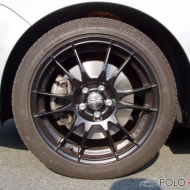 OZ Ultraleggera matt black 7x16 ET35 (6,46kg/ Felge) (14,0 kg/ Komplettrad)
