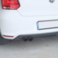 Endrohrblenden abgebaut, dezenter GTI-Diffusor statt wulstigem WRC-Diffusor