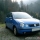 Volkswagen VW Polo 9N Comfortline Modelljahr 2002 mit der Motorisierung 1.4L 16V - 55 kW (75 PS) in der Farbe Summerblue vom Mitglied Grega aus Slowenien