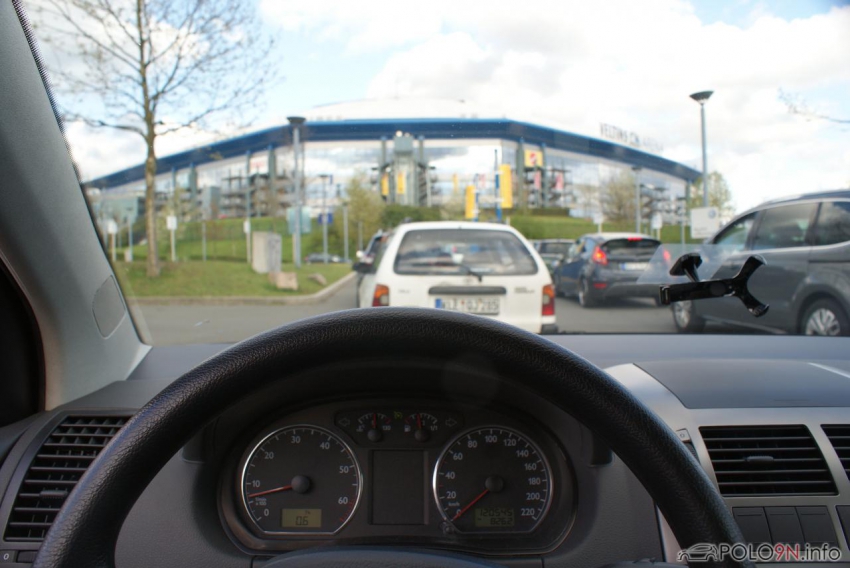 Zufahrt Arena auf Schalke