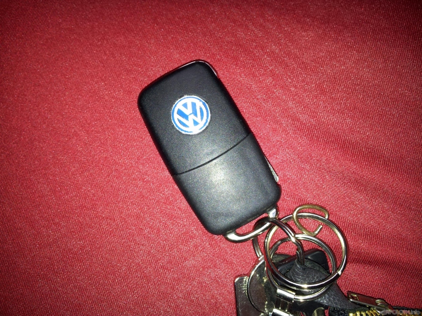 Neues VW-Logo am Schlüssel :)