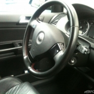 GTi Lenkrad mit lackierten Clipsen