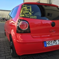Neues Heck & Aufkleber