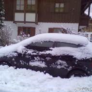 Tief verschneit im Allgäuer Winter