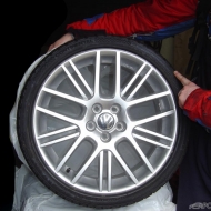 Meine neuen Felgen mit 215/35 R17
