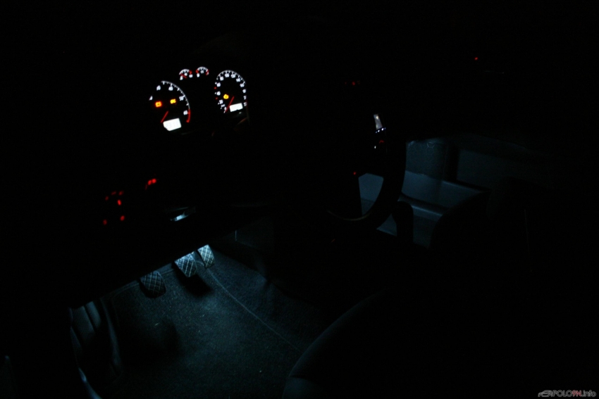 Fußraumbeleuchtung Kaltlichtkathoden