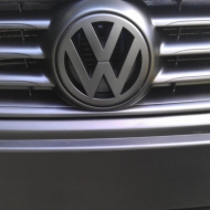 Kühlergrill in Mattschwarz !