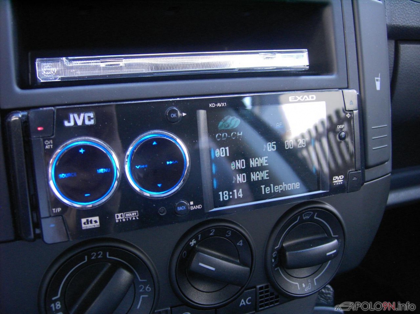 JVC KD-AVX 1 im Telefonbetrieb (Muting 1)