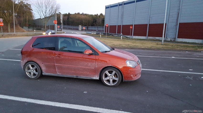 Fahrt von Rostock nach Bremen Januar 2017, war etwas salzig das Ganze! ;)