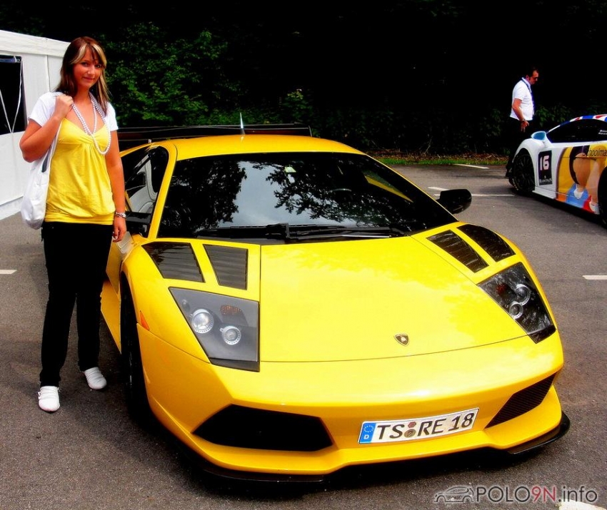 Ich und ein Lambo vom Norisring