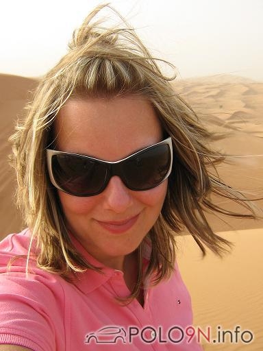 That's me in the desert of Dubai
