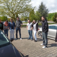 Die Ersten sind auf dem Traditions-Treffenplatz an der Medi-Therme in Bochum eingeflogen.