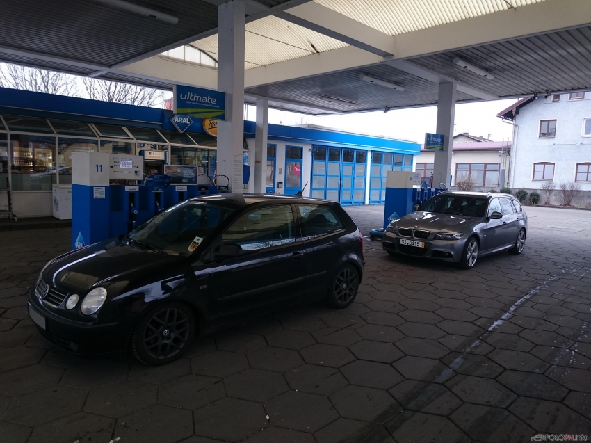 Abholung des BMW am 09.02.2018