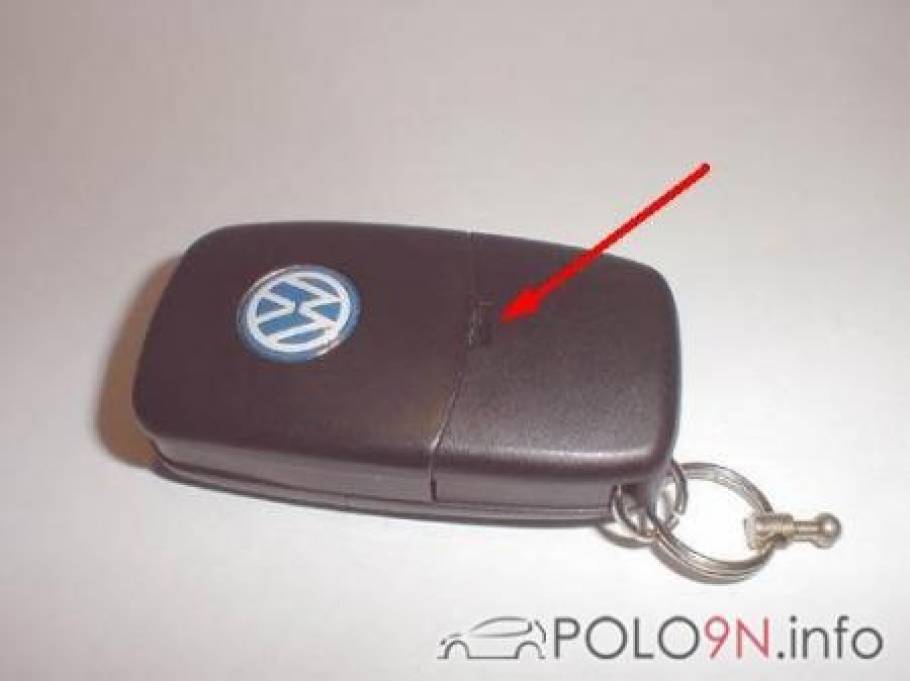 Batteriewechsel VW-Klappschlüssel 