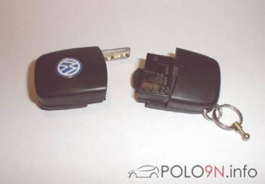 VW Polo Autoschlüssel Batterie wechseln - VW Polo Schlüssel
